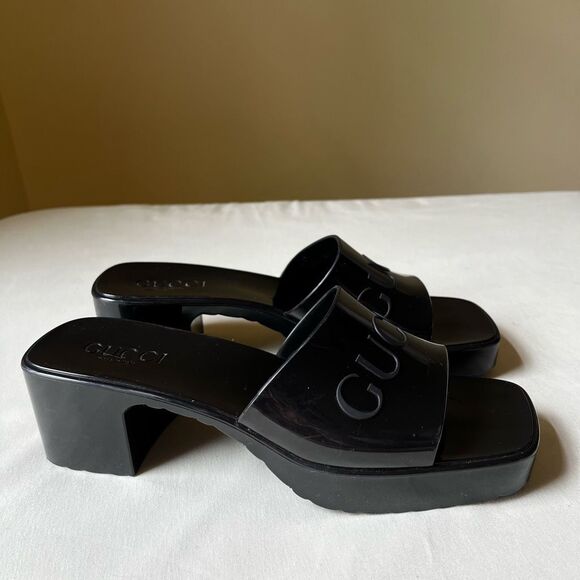Gucci Black Women's Slide Sandals - Picture 14 of 14